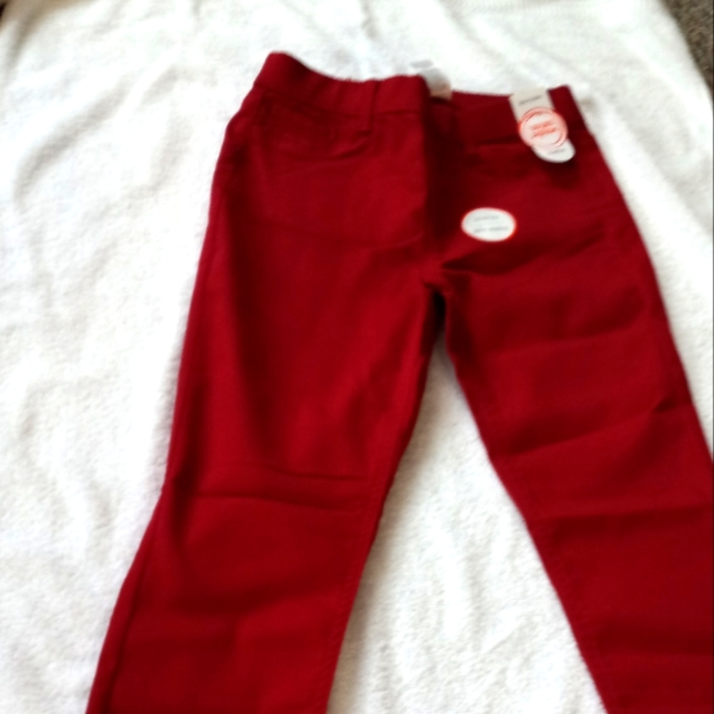Red  pants  Never been used